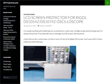 Tablet Screenshot of diy-central.com